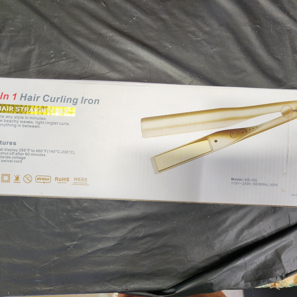 Gold Hair Curling Iron